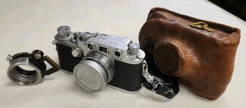 Fotocamera vintage leica iiif - fotocamera,